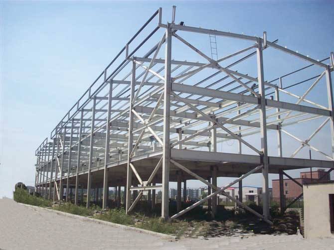 河北网架加工之眼跳岩对管桁架的影响
